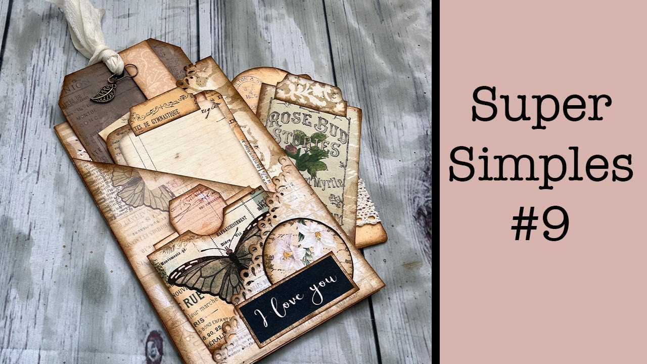 Super Simple #9: Quick Guide to Assembling Junk Journal Kit Super Simple #9