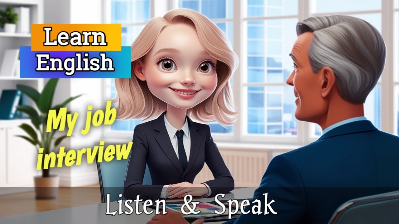My job interview| learn english through story | english story