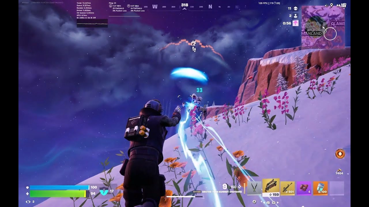 Chapter 7 Season 1 Post Winterfest Crowned Victory - 12 Elims - Zero Build Solo