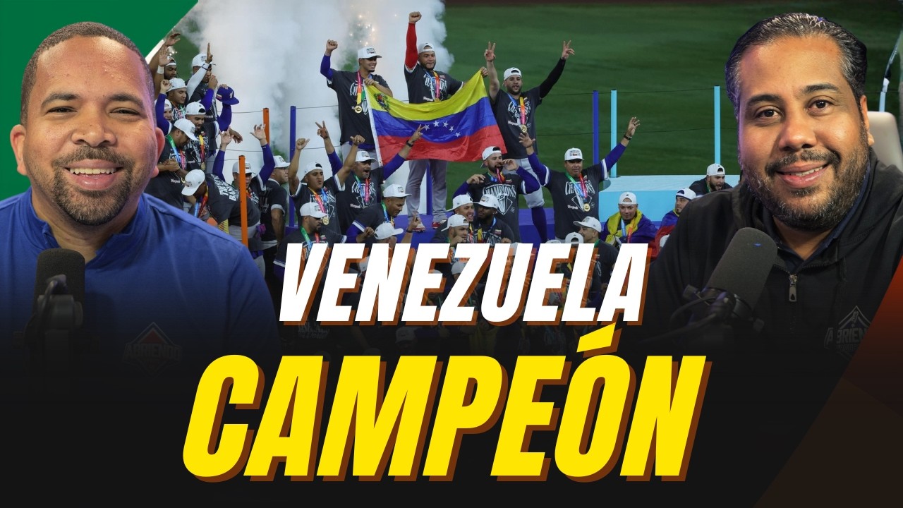VENEZUELA HACE HISTORIA: VENCE A USA Y SE CORONA CAMPEÓN DEL MUNDO
