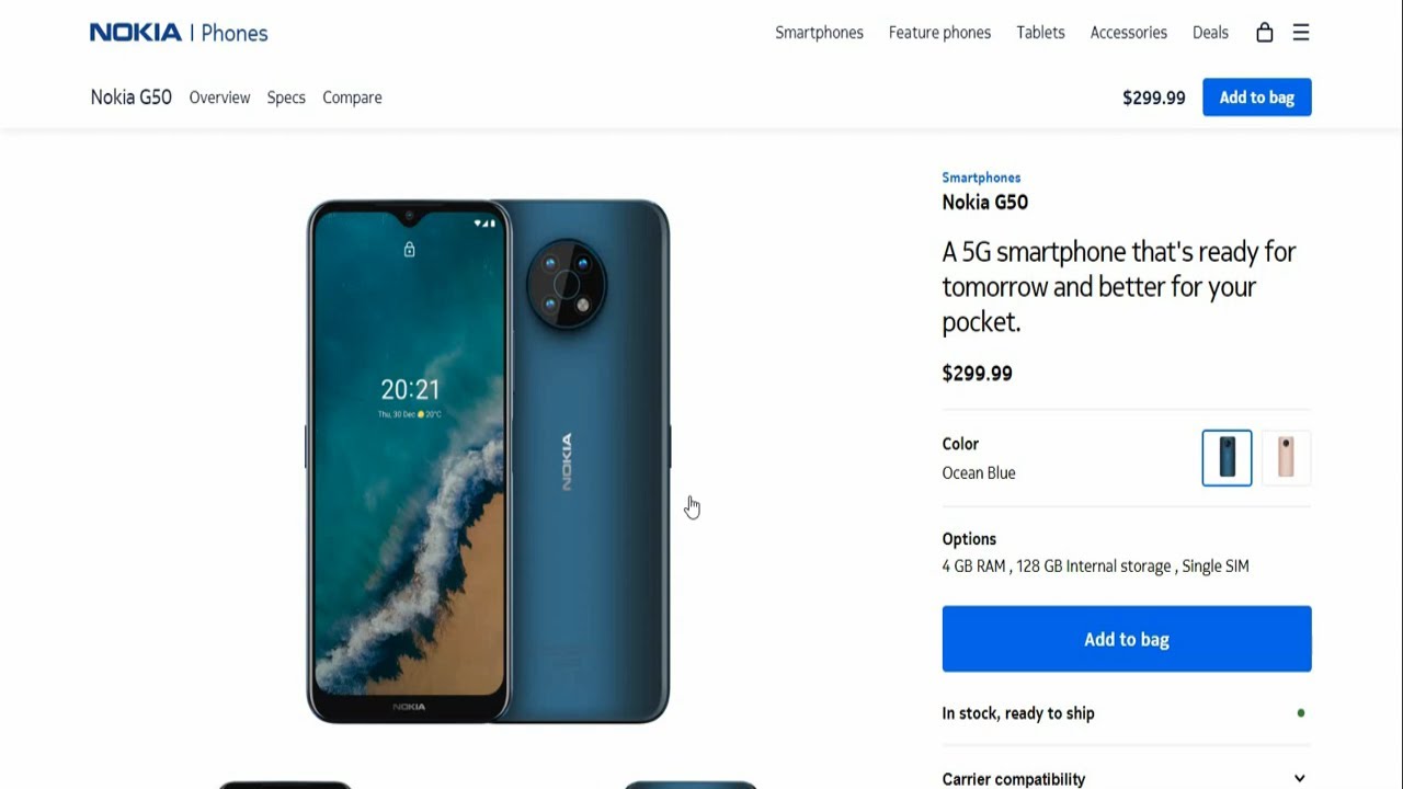 Specs Review: Nokia G50