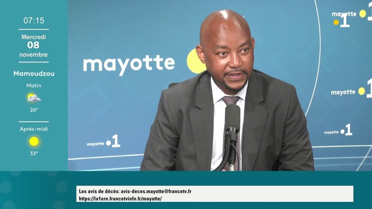 Elyassir Manroufou, conseiller départemental du canton de Mamoudzou 2
