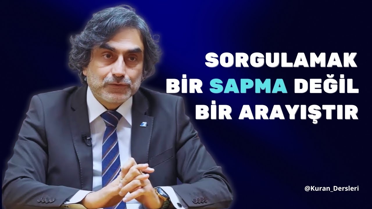 Sorgulamak Bir Sapma Değil, Bir Arayıştır.@ProfHalisAydemir