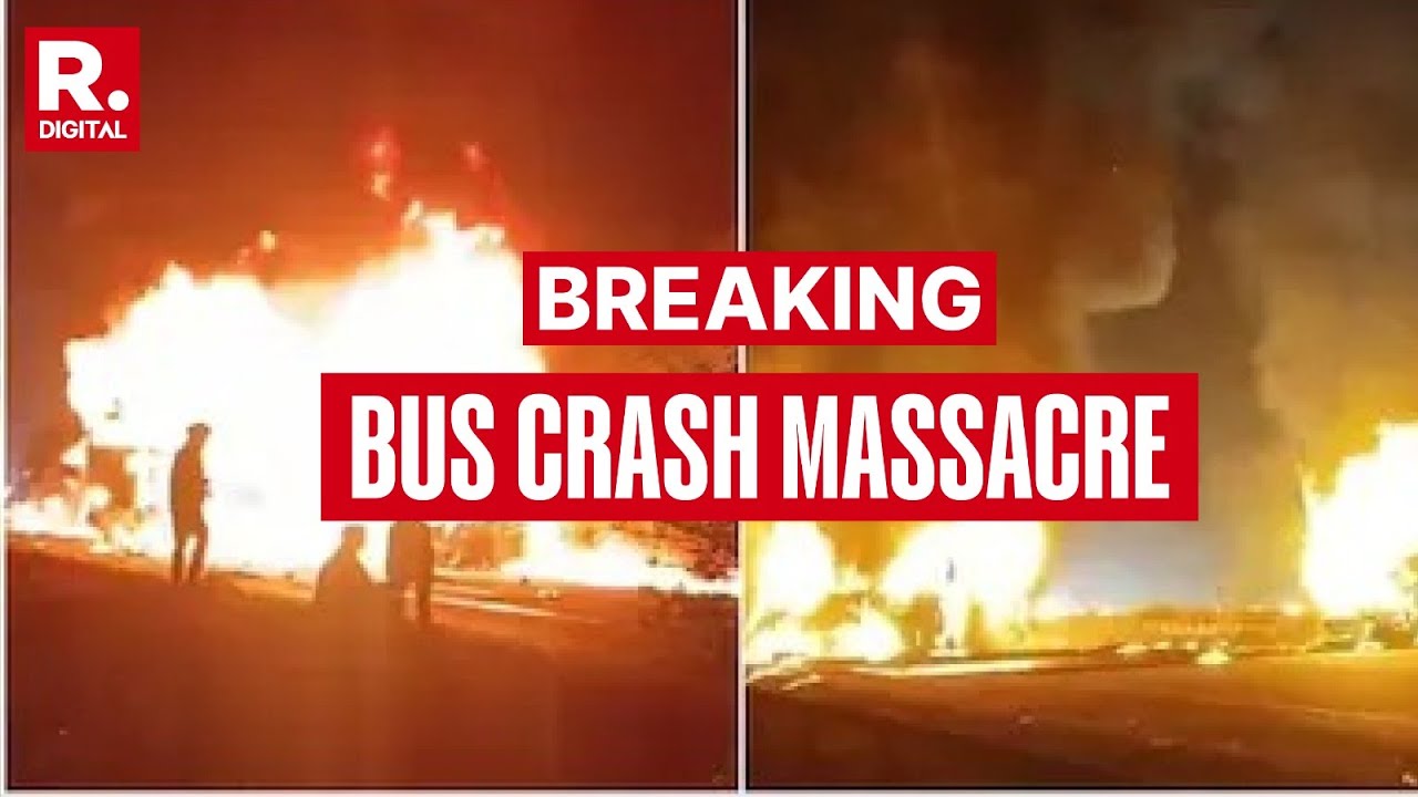 BREAKING: 12 Dead And 20 Injured After A Private Bus Catches Fire In Chitradurga | Karnataka