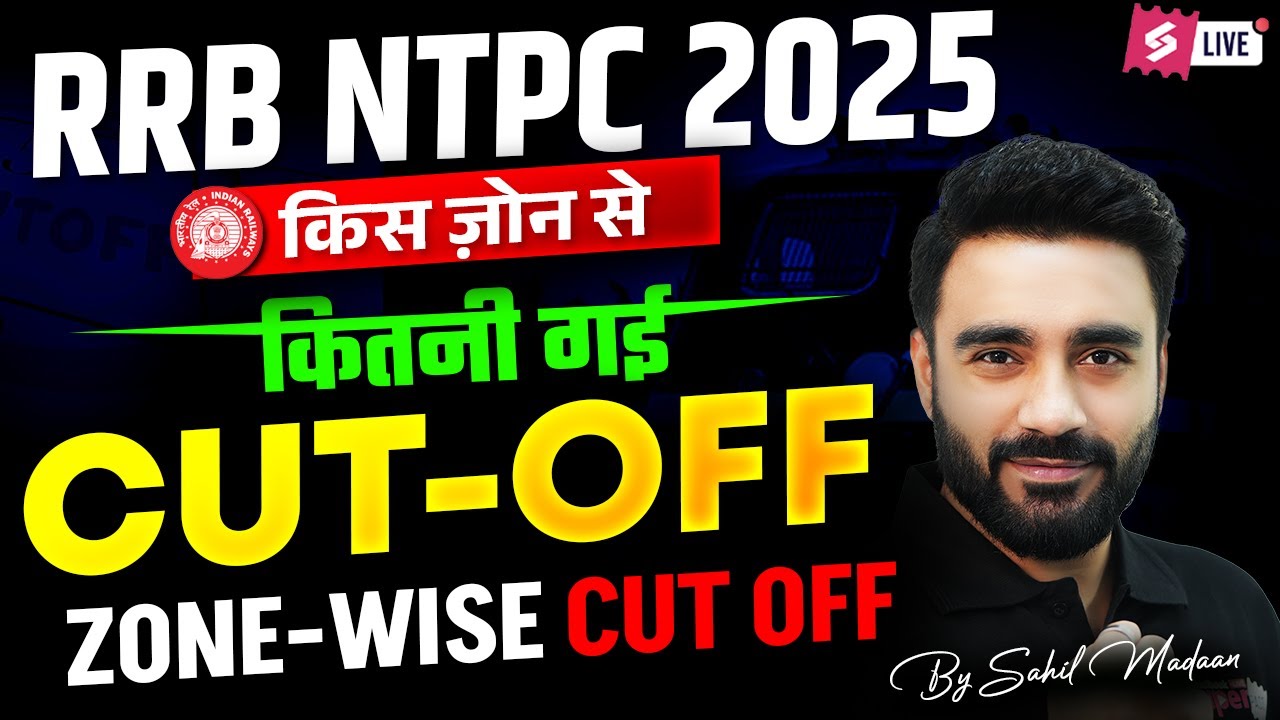 RRB NTPC Zone Wise Cut Off 2025 | RRB NTPC UG Cut Off 2025 | NTPC Undergraduate Result 2025