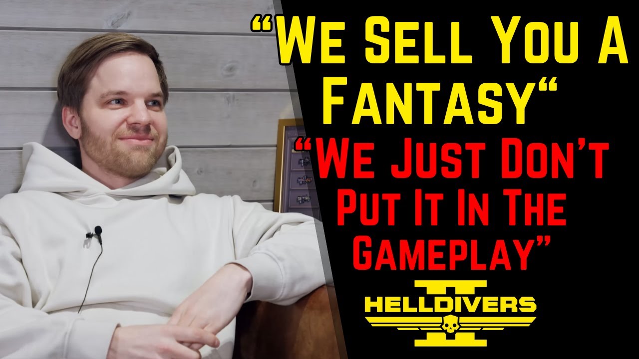 Интервью с директором игры Helldivers было действительно показательным...