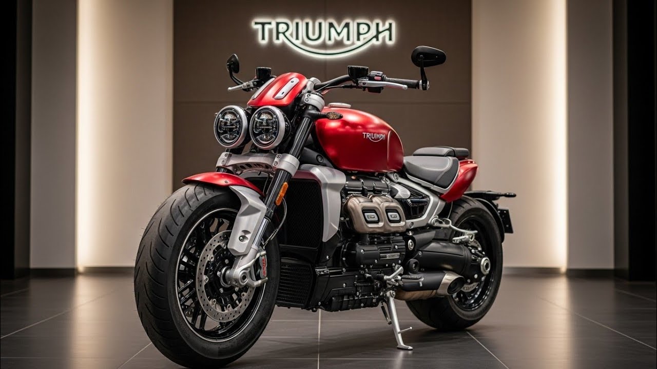 🚀 2026 Triumph Rocket 3 R – The Most Powerful Naked Bike Ever Built?