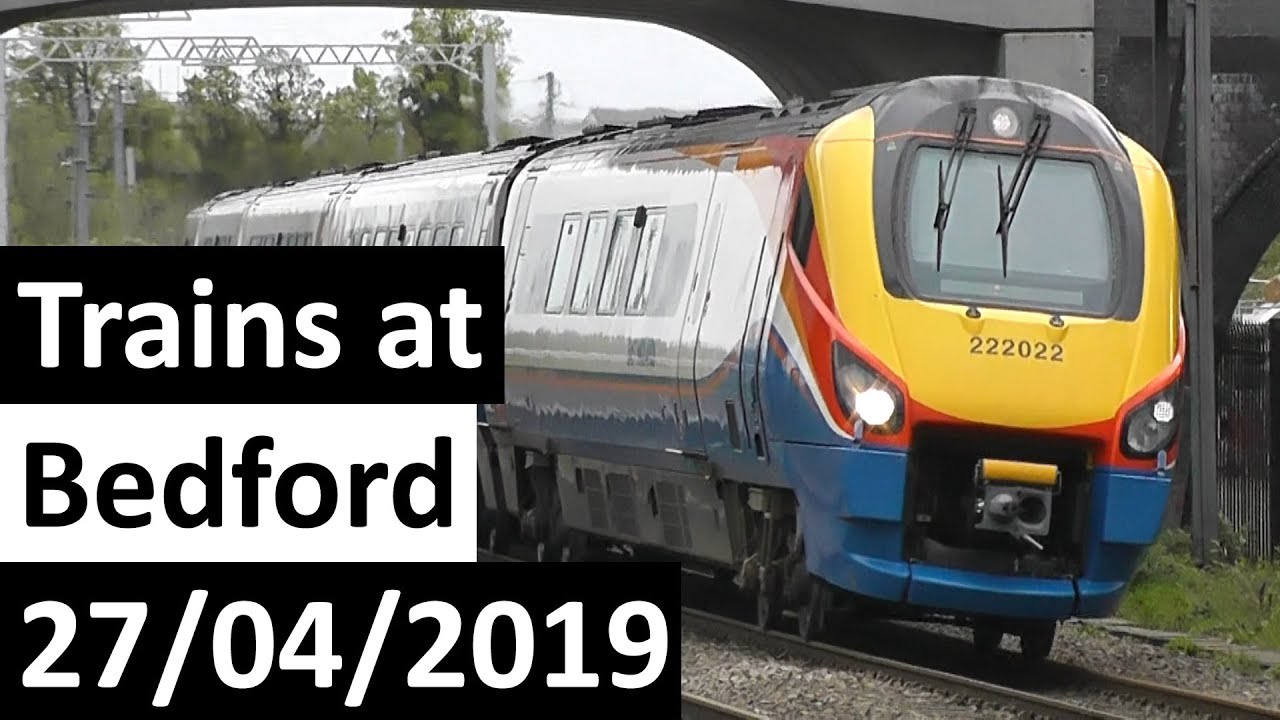 Trains at Bedford (MML) 27/04/2019