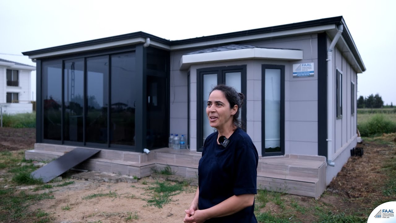 Tekirdağ'da 2+1 Prefabrik Ev Turu | Tekirdağ Faal Prefabrik
