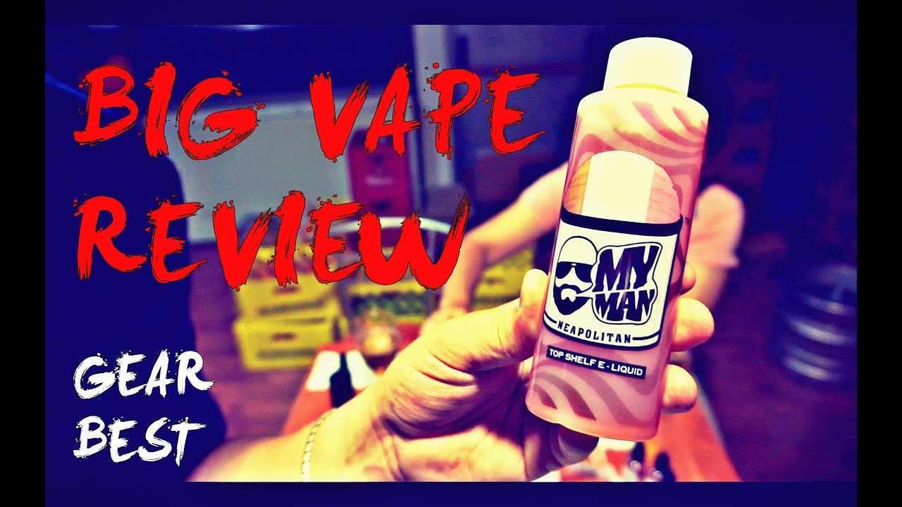 Большой VAPE ОБЗОР - 180МЛ One Hit Wonder / Gearbest