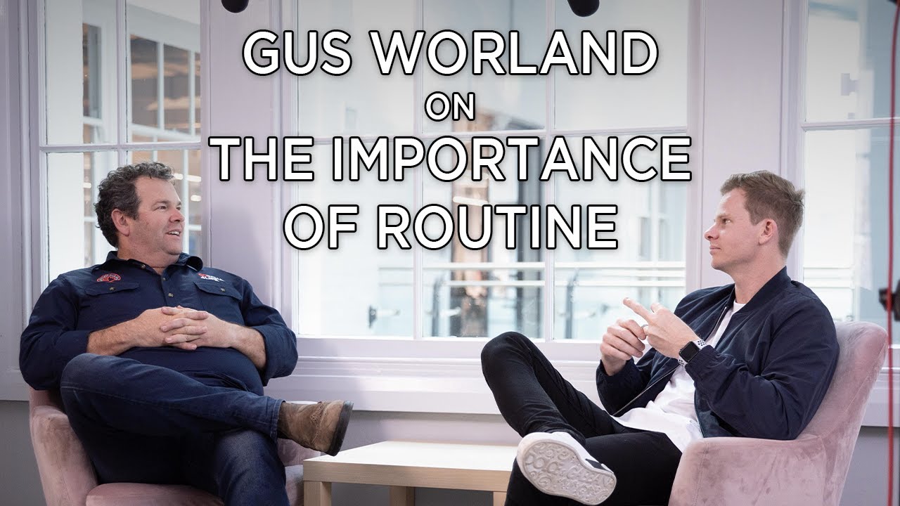 The Importance of Routine with Gus Worland | Steve Smith Cricket Academy