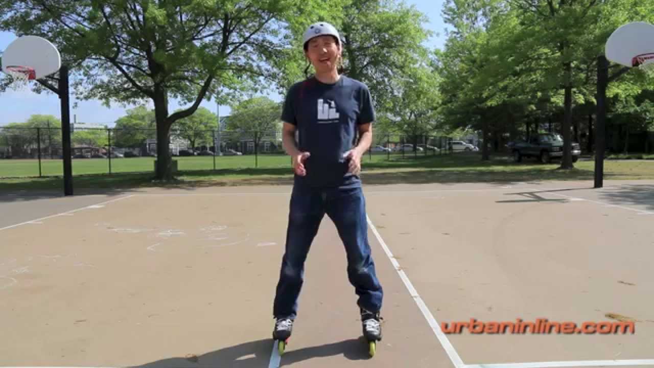 How to T-Stop on Inline Skates