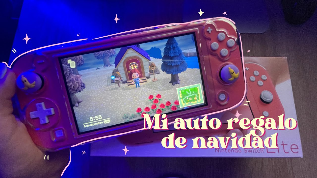 ASMR Te muestro mi nueva Switch Lite / Tapping sounds