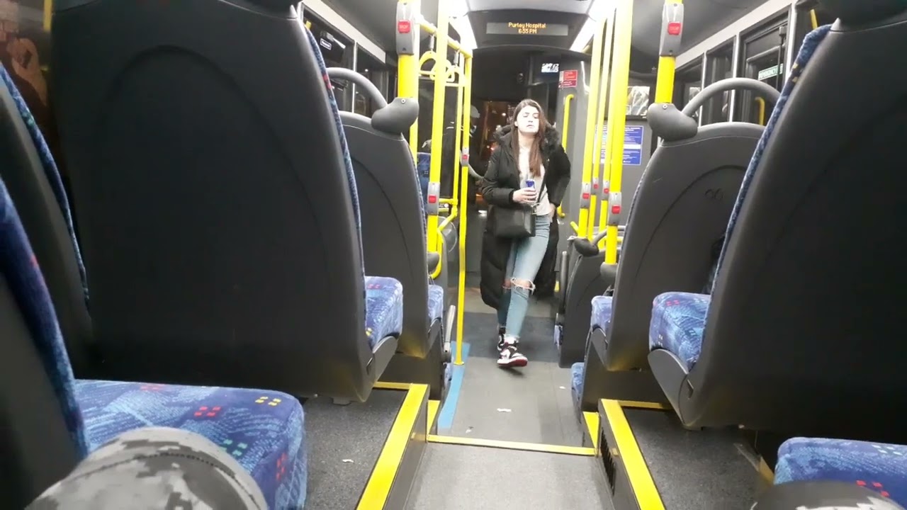 *[RARE WORKING]* - Full Journey on the Bus Route 455 - Purley, Old Lodge Lane - Wallington Station.