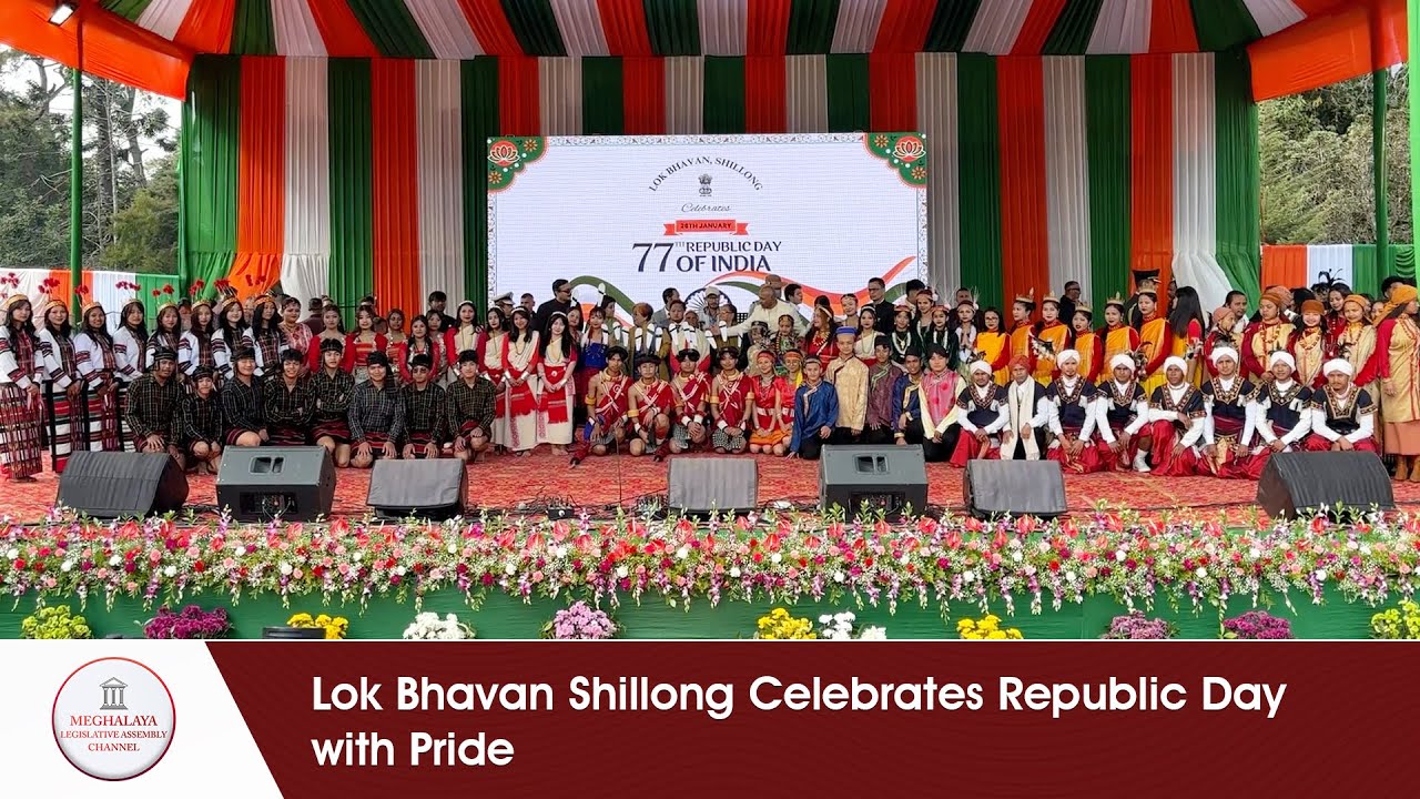 Lok Bhavan Shillong Celebrates Republic Day with Pride