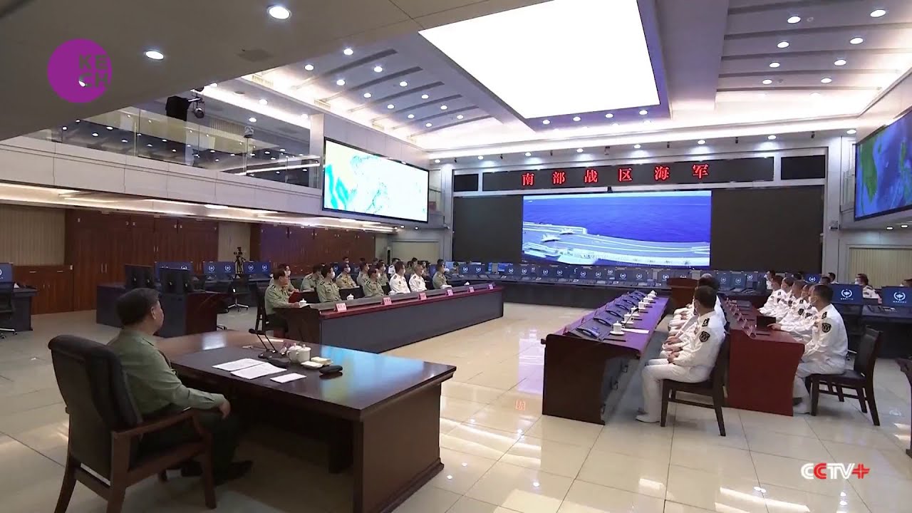 President Xi inspects navy of PLA Southern Theater Command