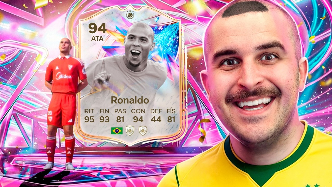 RONALDO FENÔMENO 94 NO BANQUETA!! ESTREIA ABSURDA COM RAGE NA WL DO FC 26!
