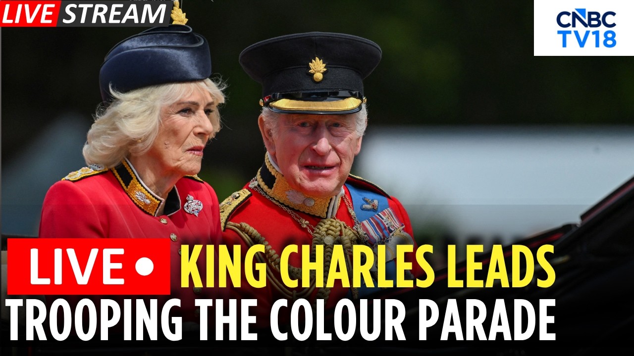 Trooping The Colour LIVE Ceremony | King Charles III Marks Official Birthday | Royal Family | N18G