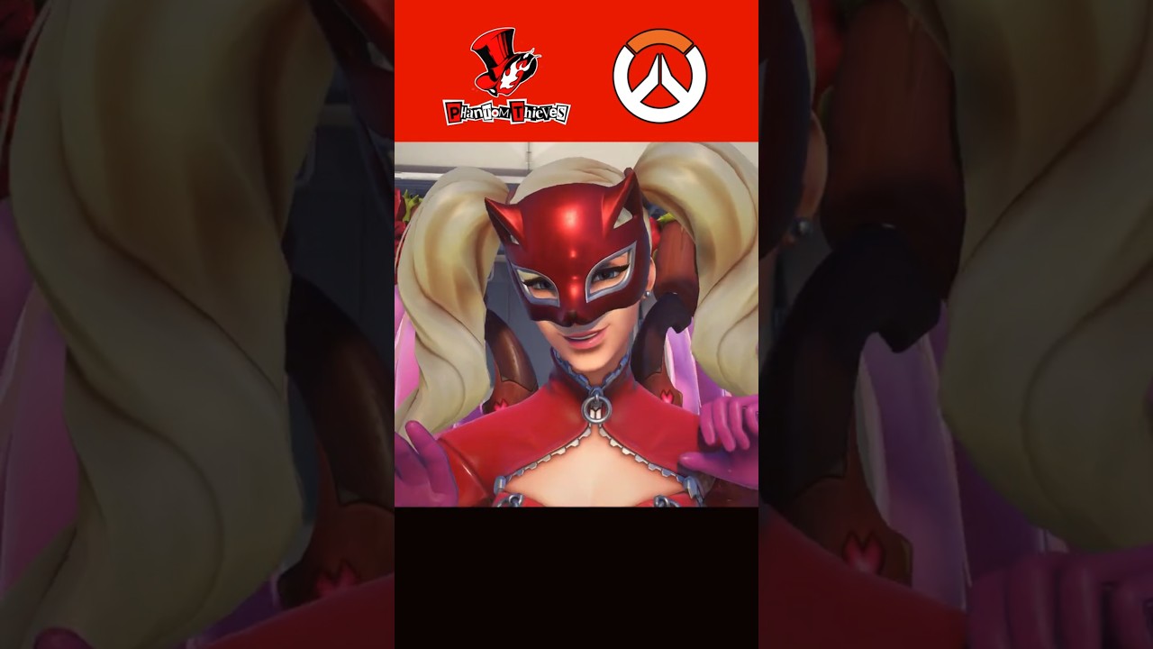 Panther Mercy got me Acting Unwise - Overwatch 2 x Persona 5