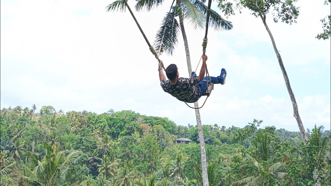 🌴 Bali Swing Heaven 😍 | Ultimate Ubud Adventure | TravelFreakAD5 #travel #baliescape 