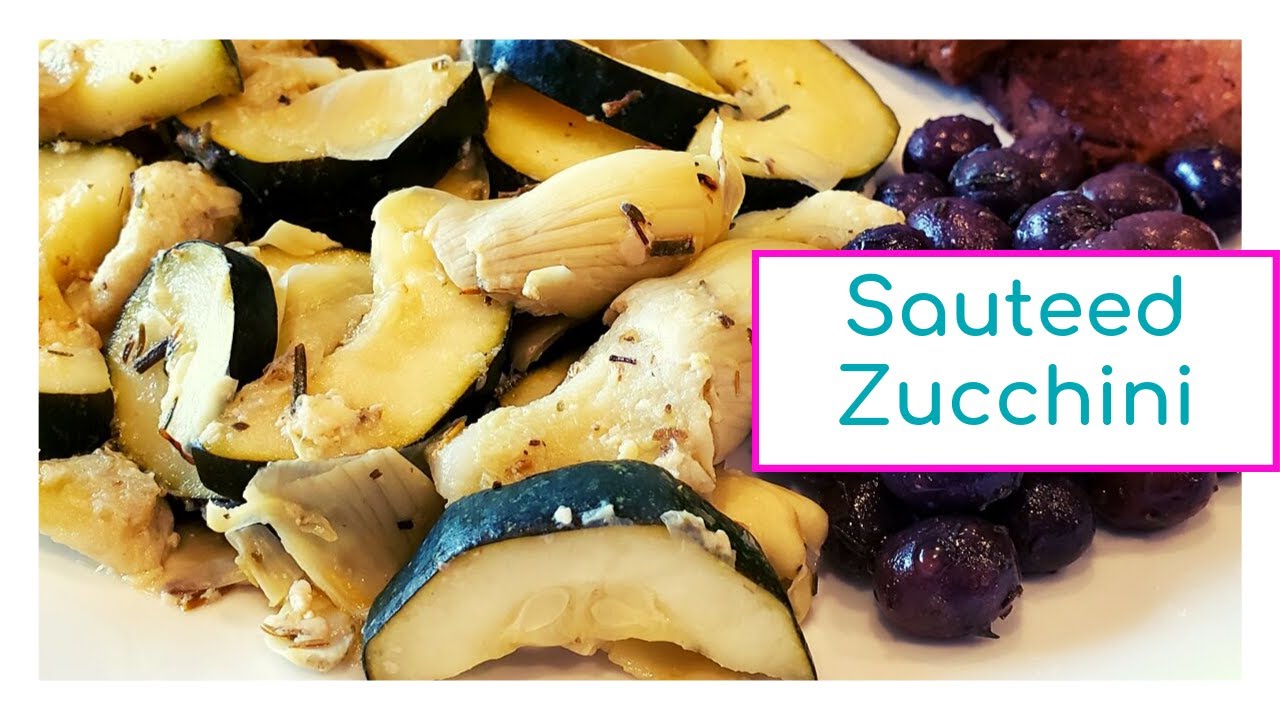Easy Zucchini Side Dish Recipe | Oil Free Zucchini