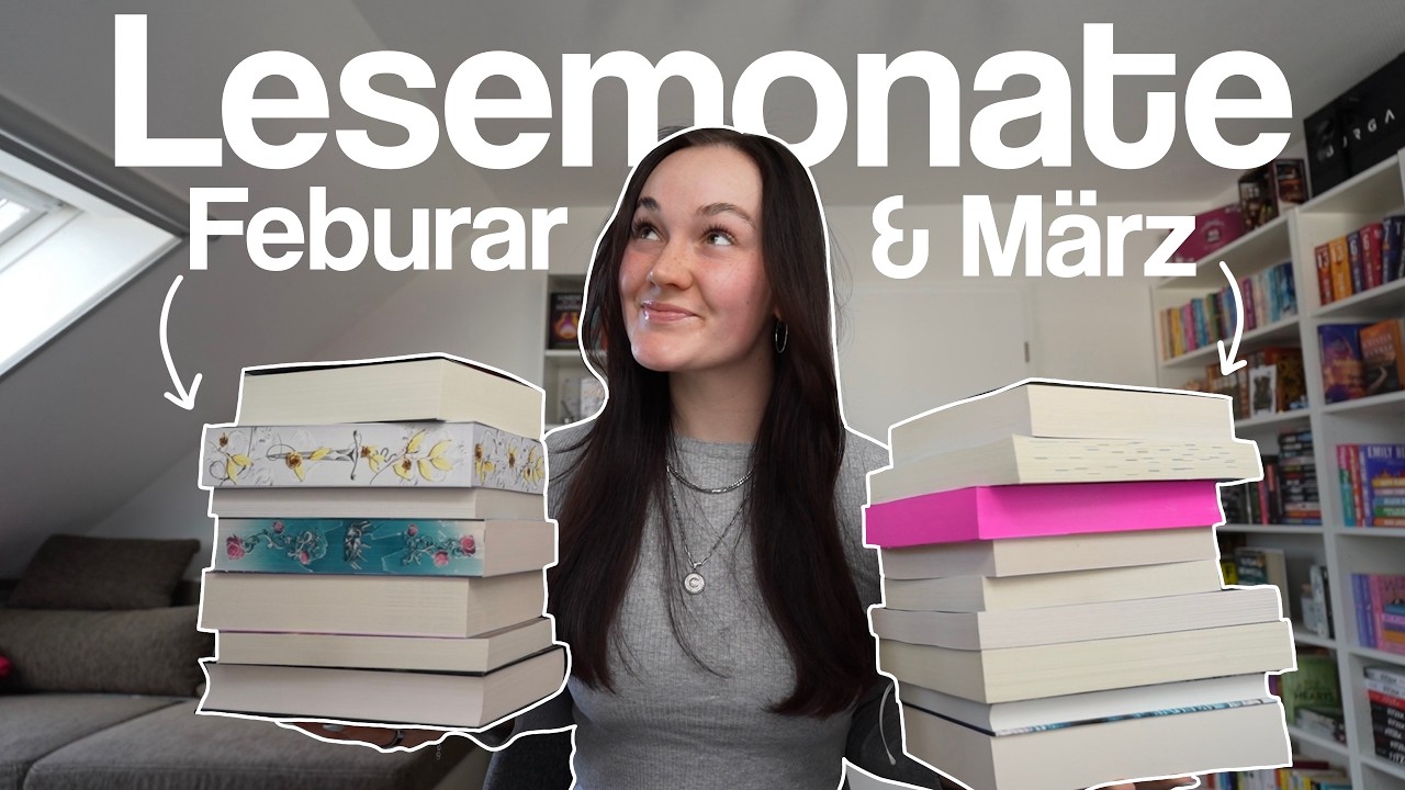 Alle B&uuml;cher, die ich im Februar & M&auml;rz beendet habe ⭐️ 5-Sterne B&uuml;cher, Flops,... 🫶🏼🕯️