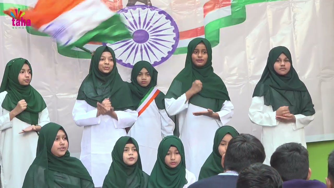 A Tribute Through Actions #tahaschool #republicday