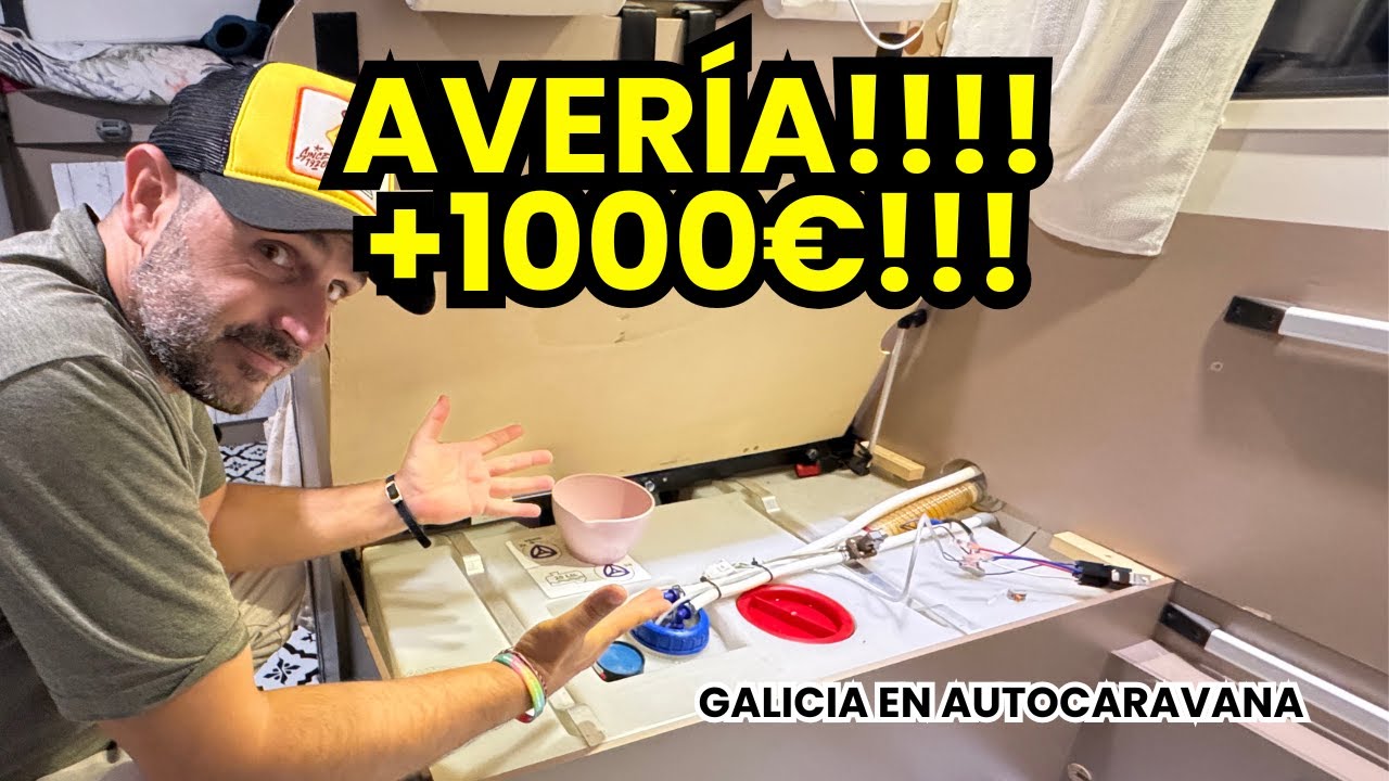 🚨 GRAN AVERÍA  🚐 en los BALCONES DE MADRID,  RIBEIRA SACRA: GALICIA en AUTOCARAVANA
