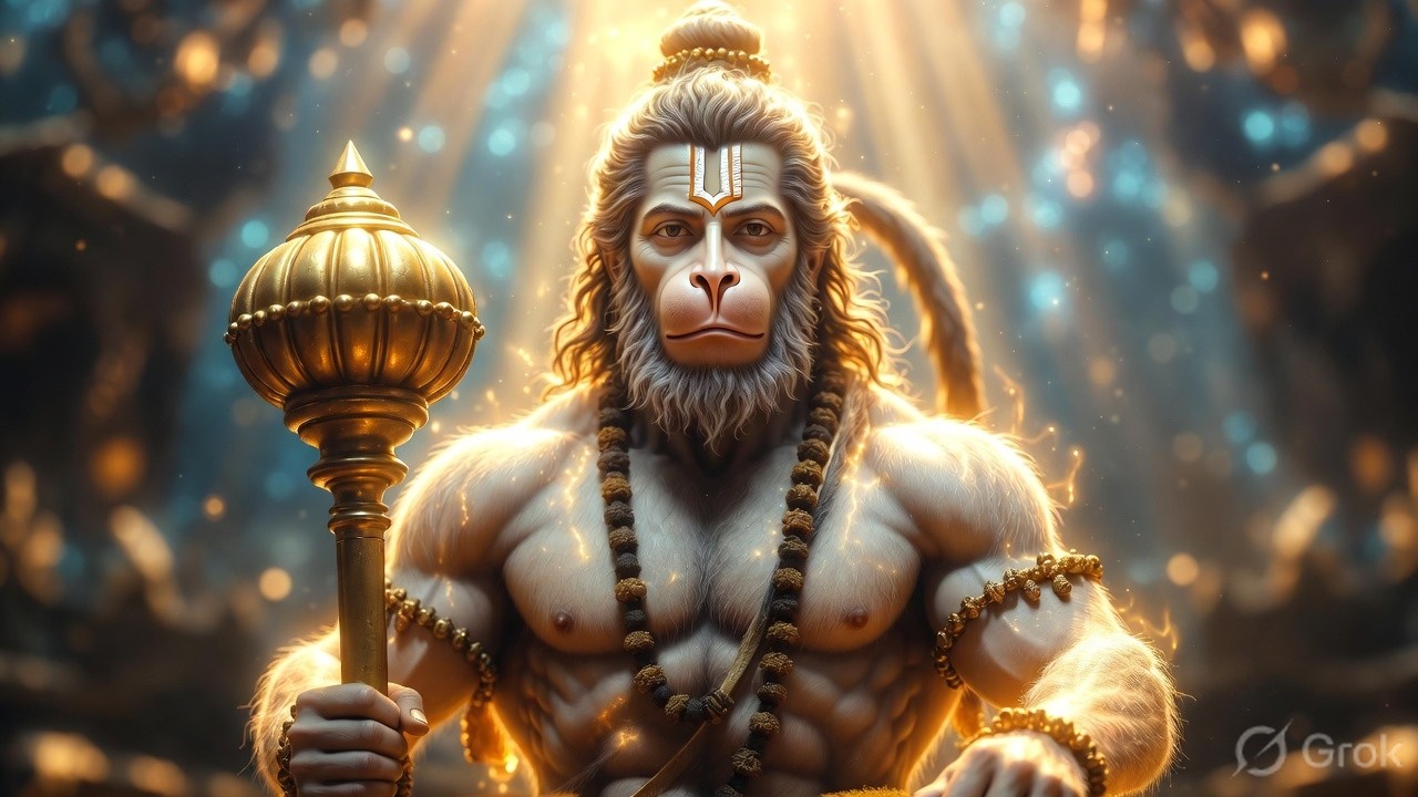 इतनी शक्ति...फिर भी शांत!हनुमान || Pranvi Family AI