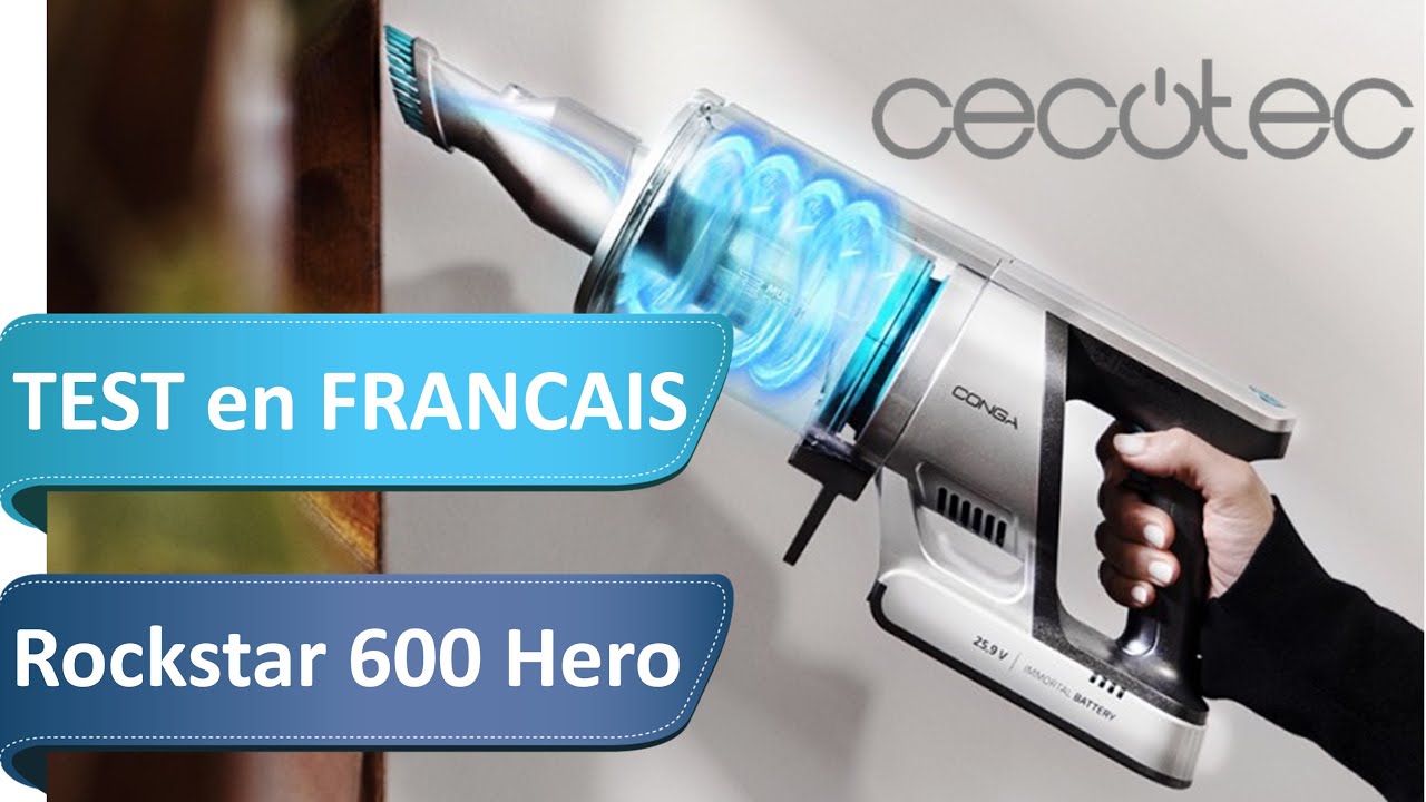 Conga Rockstar 600 Hero - Test du haut de gamme de Cecotec