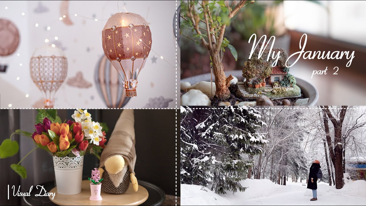 Cozy Home, Frosty January & Waiting for Spring