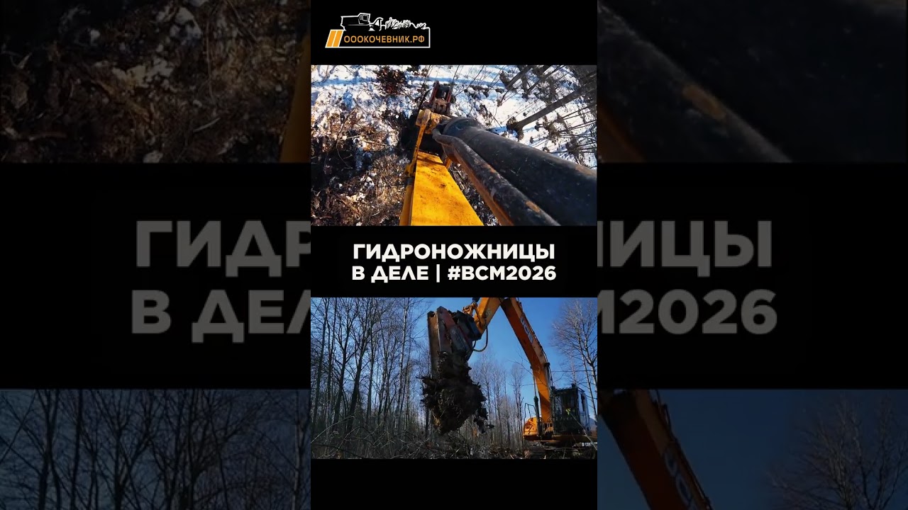 На объекте ВСМ работа идет полным ходом. Гидроножницы в деле!&nbsp;#ооокочевник #мульчерэксперт
