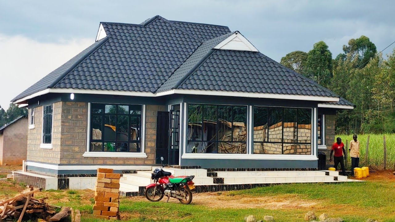 4.5M!! House Tour of our Furnished Three Bedroom House in Kamukuywa, Kenya