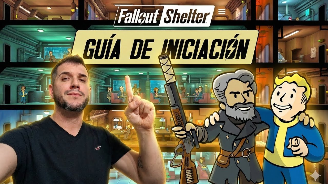 Empieza tu Refugio con Éxito: Guía Definitiva de FALLOUT SHELTER. Qué hacer y Cómo empezar. ⛺🪖