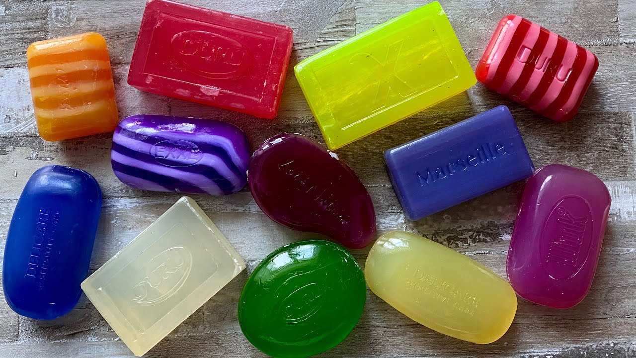 ASMR  Glicerine Soap cutting | Soap Carving|Резка глицеринового мыла  | ASMR