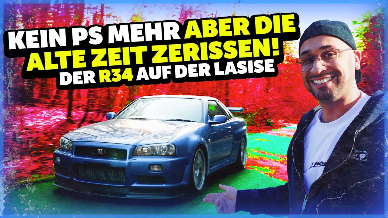 JP Performance - Kein PS mehr aber die alte Zeit zerrissen! | Nissan R34 GTR auf der LaSiSe