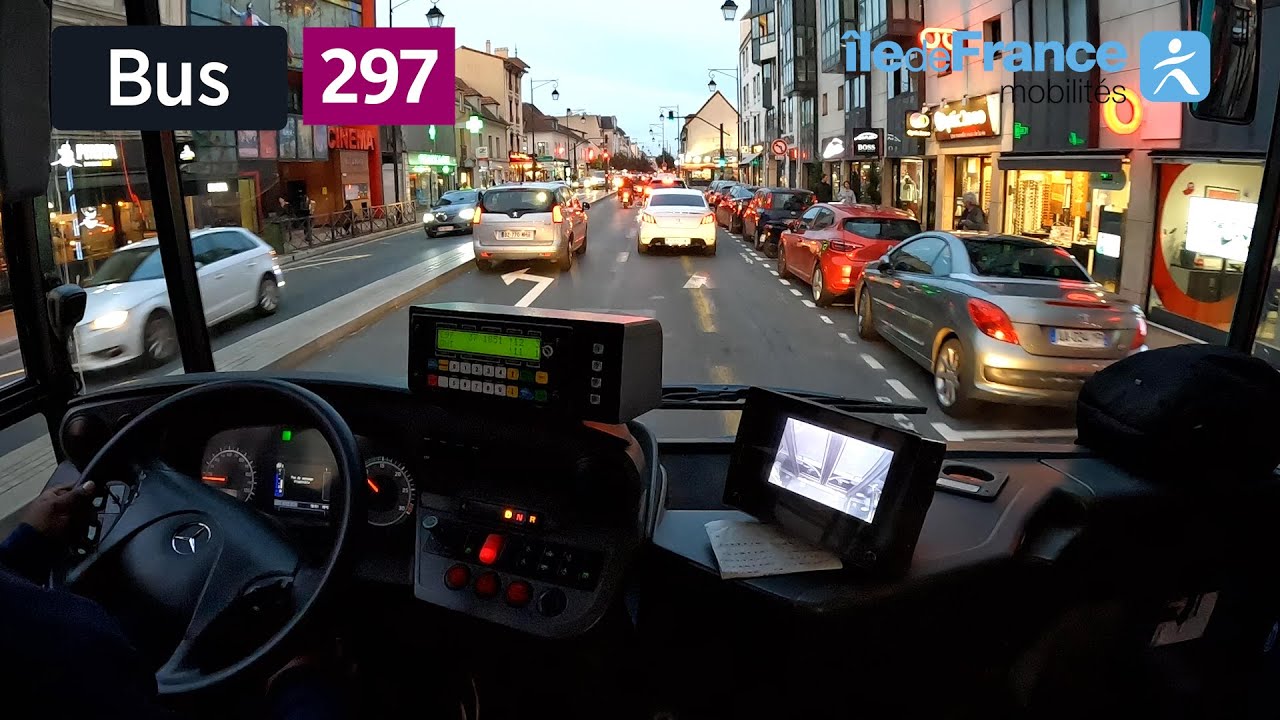 Bus 297 RATP | Longjumeau Place Charles Steber / Antony RER