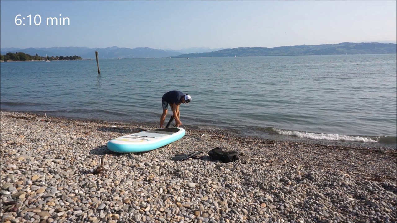 Nemaxx SUP Board Aufbau und Test