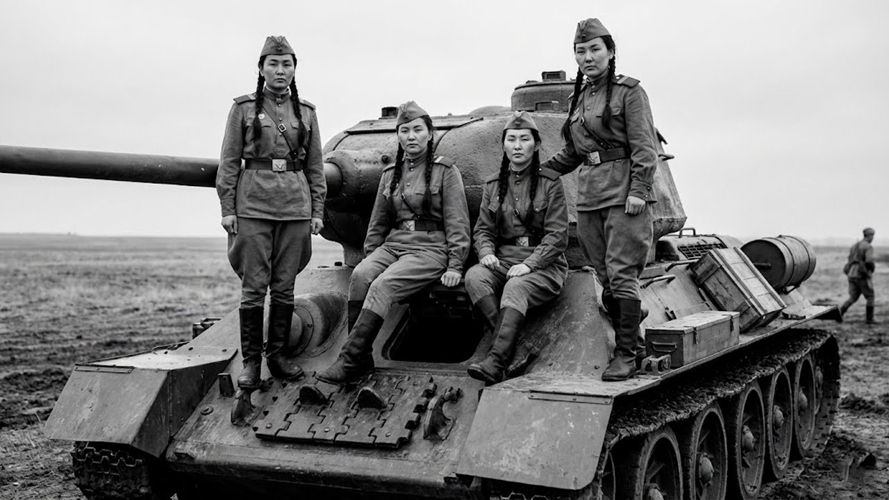 4 KAZASZKI NA CZOŁGU KONTRA WEHRMACHT - Legendarna historia ze stepów Kazachstanu