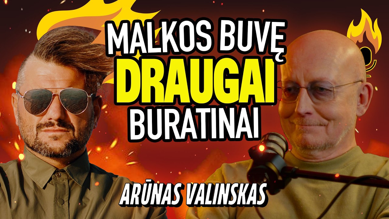ARŪNAS VALINSKAS | Nevyniodamas į vatą degina buvusių draugų melą🔥