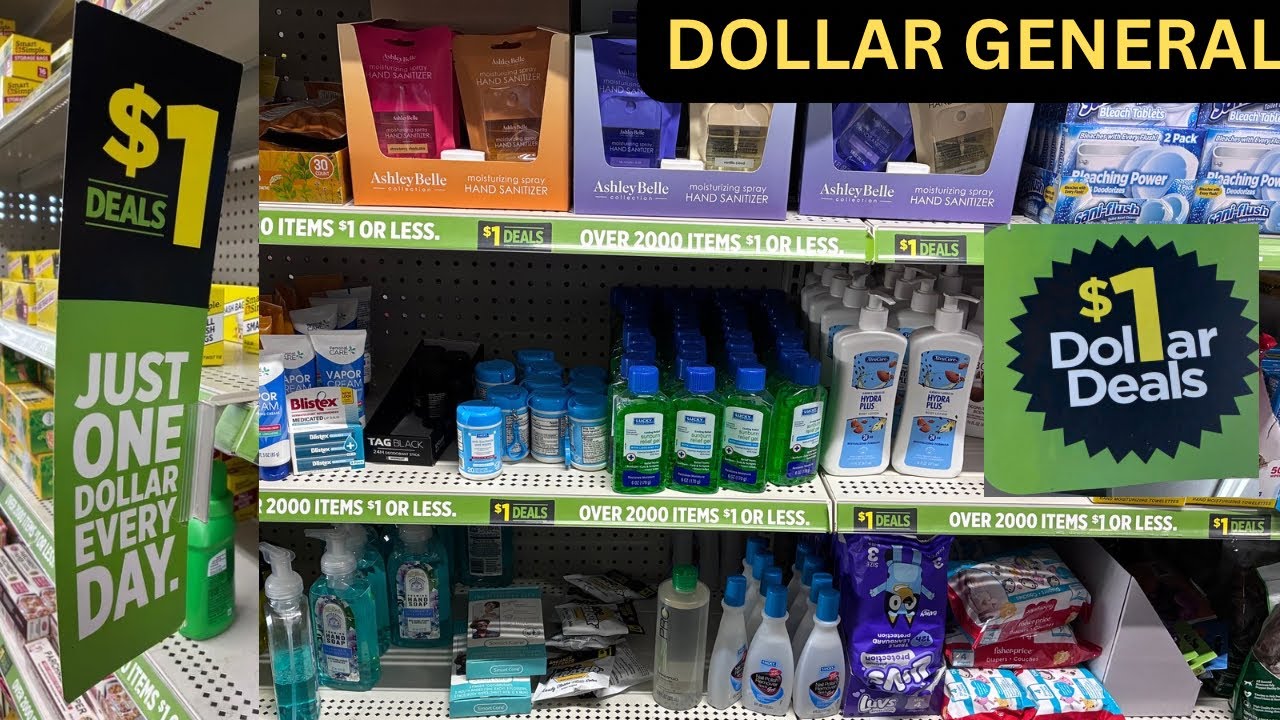 WHAT'S NEW AT DOLLAR GENERAL $1 DEALS DOLLAR TREE DON'T HAVE #dollargeneral