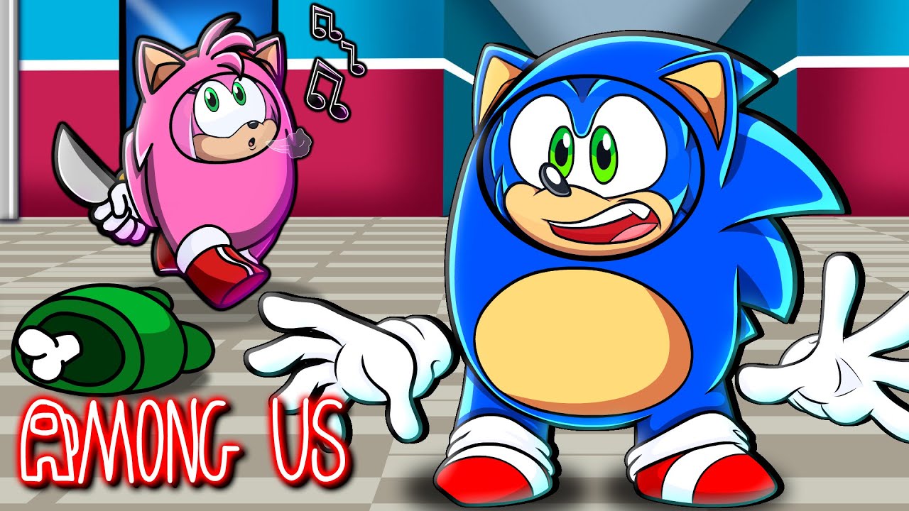 IT'S BACK!! - Sonic & Amy AMONG US with FANS!