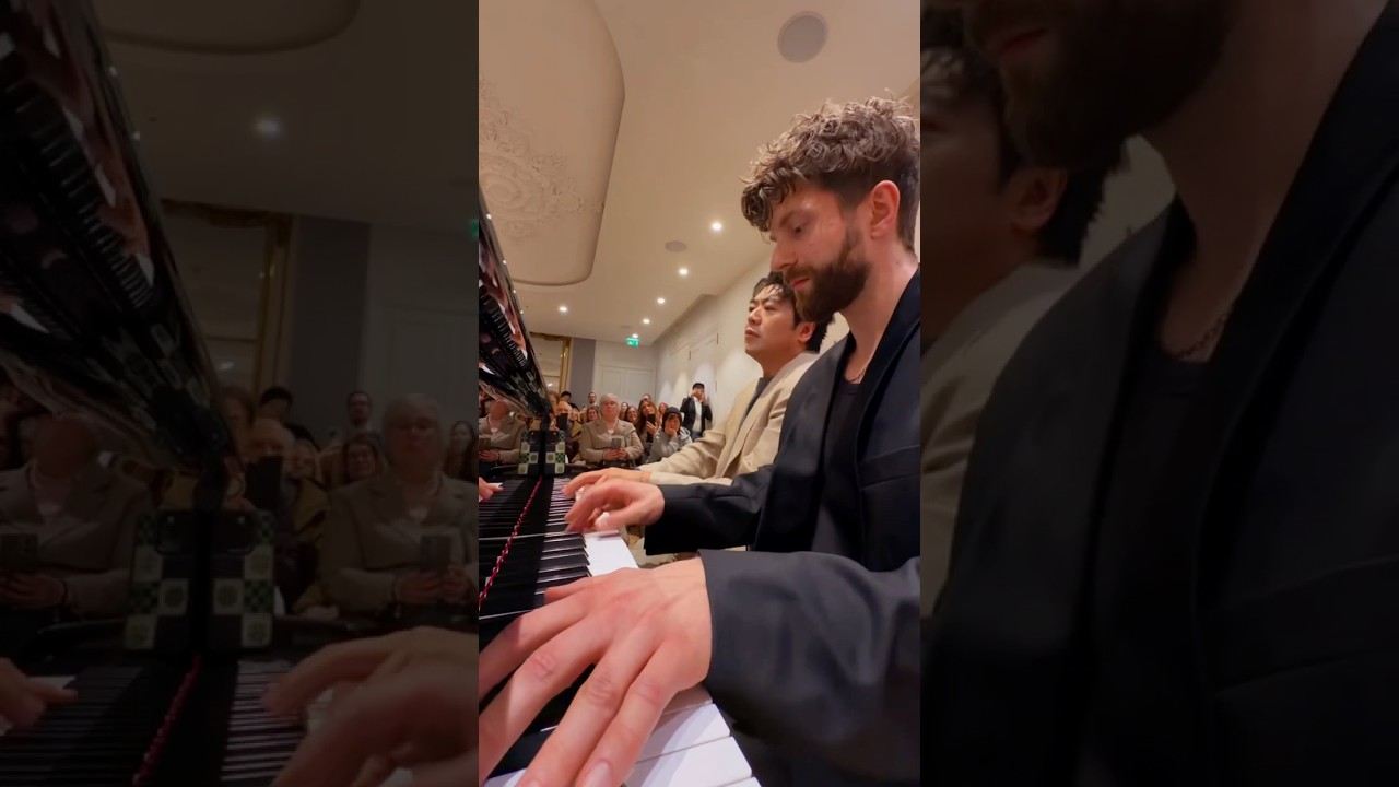 @langlang invited me to his concert in Paris 🤯🎹