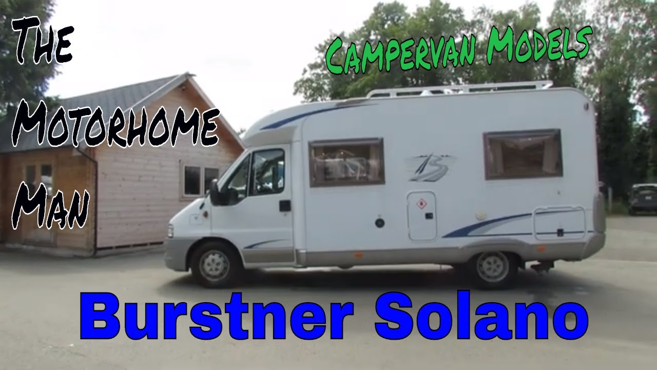 Burstner Motorhome - Burstner Solano (Motorhome Layouts)