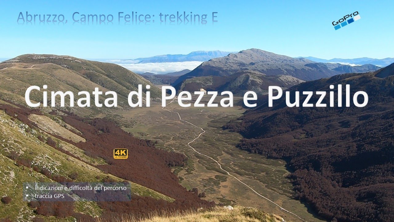 Campo Felice - Cimata di Pezza e Puzzillo. Abruzzo: trekking E