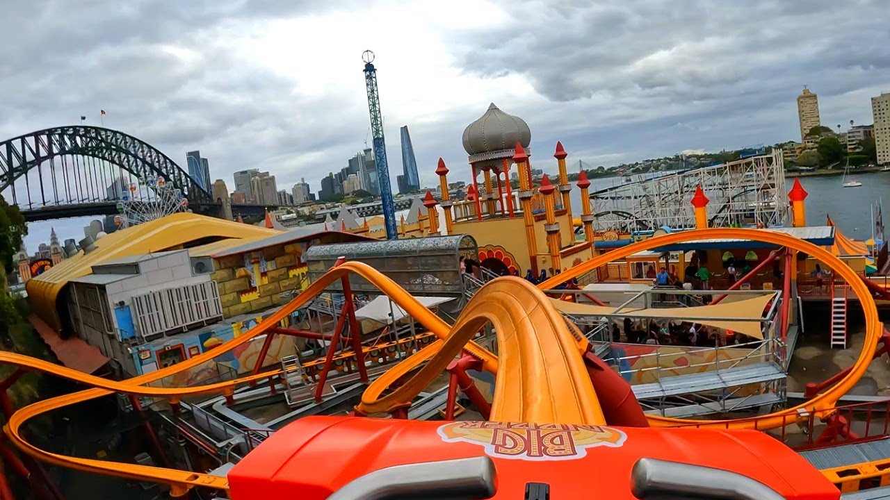 Big Dipper On Ride POV - Luna Park Sydney