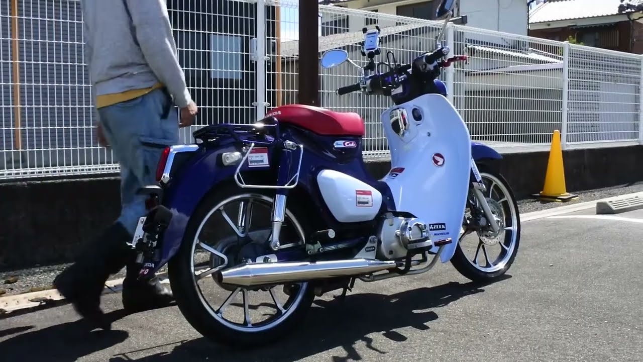 JA48 スーパーカブC125 ZEEKクラシックスポーツマフラー静蘭【SEIRAN】ZS-12JA