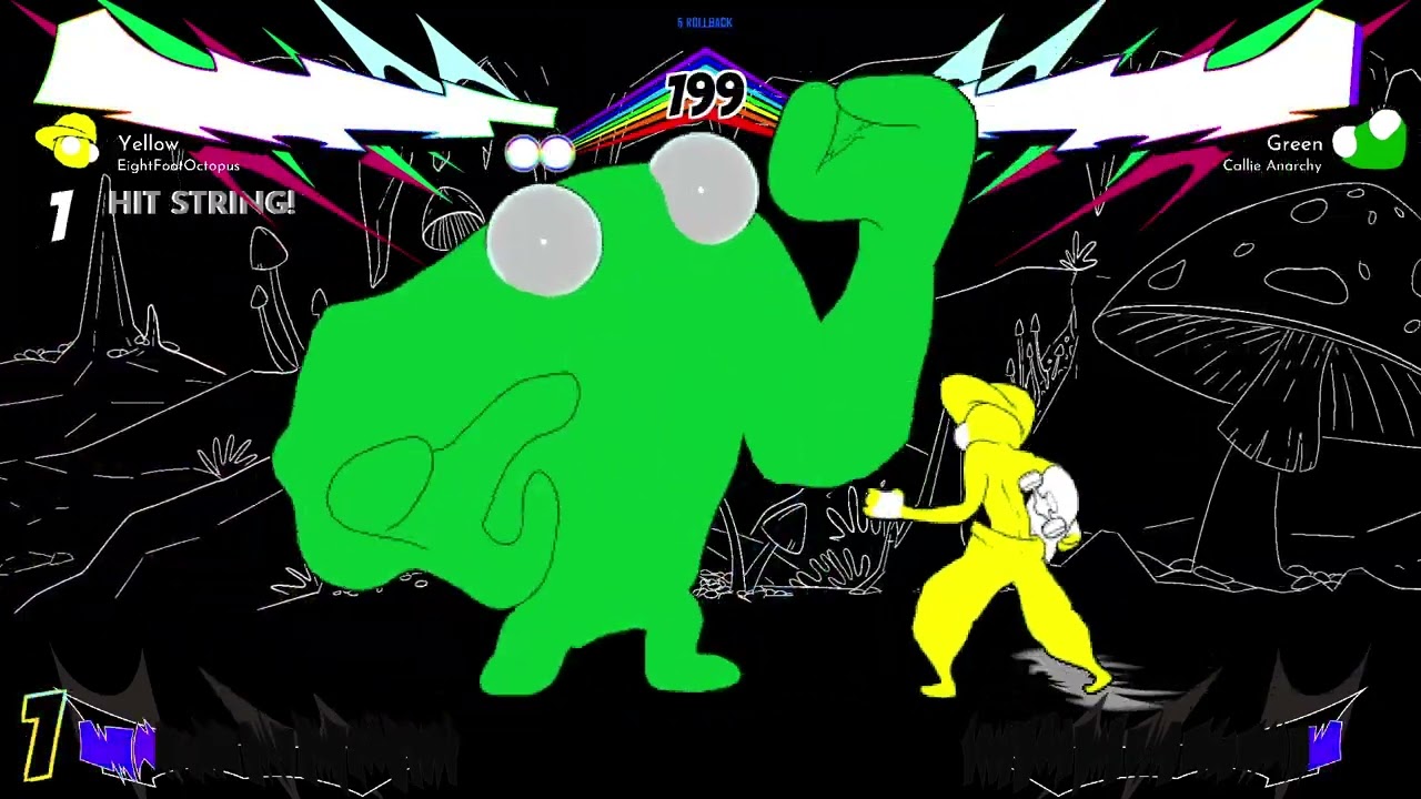 EightFootOctopus(Yellow) vs Callie(Green) - Rainbowcore Hypernova sets