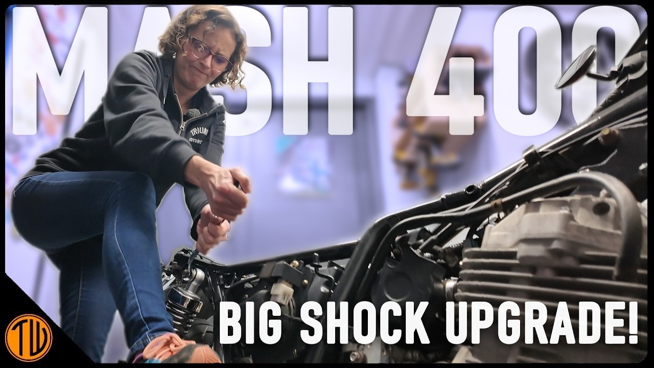 HAGON Rear Suspension Upgrade! Mash Five Hundred 400