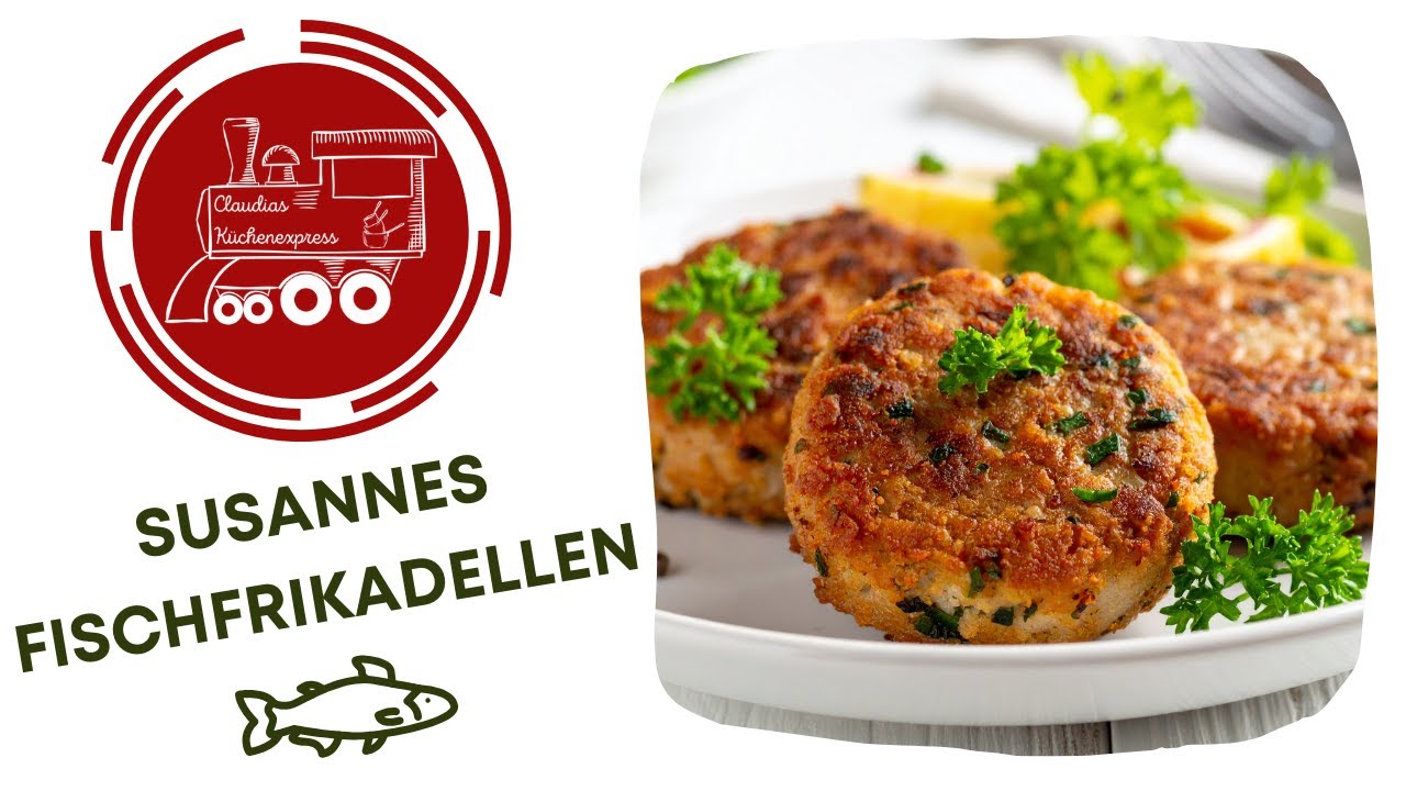 🐟 Susannes FISCHFRIKADELLEN - schmecken warm und kalt 👍🏼